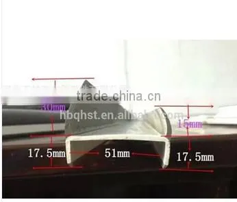 Popular PVC Compound Extrusion Weather Strip