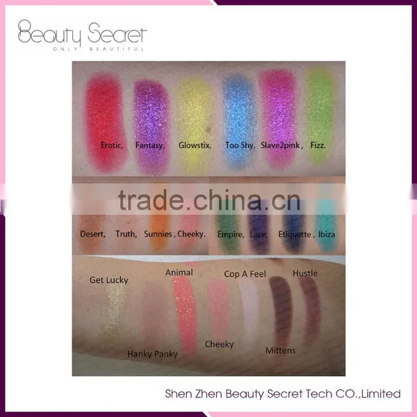 Colorful Single Color Eye Shadow Powder Makeup Mineral Eyeshadow/naked Eyeshadow