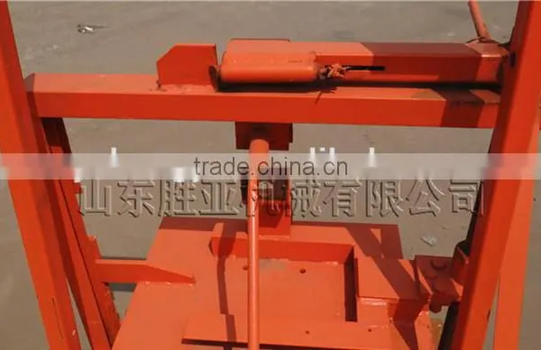 Shengya German Technology Manual QMR2-45 Hollow Block Movable Laying Machines China Product photo-5