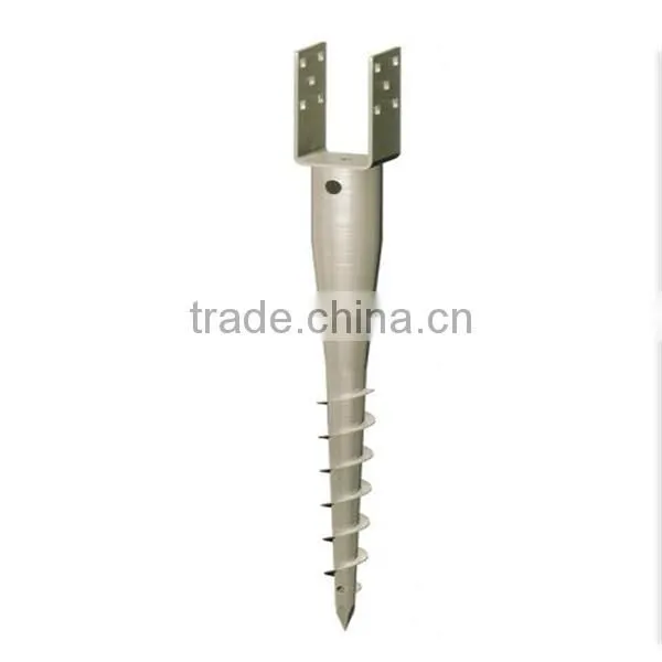 Auger Spiral Screw Anchor Bolt Pile Made In China photo-2