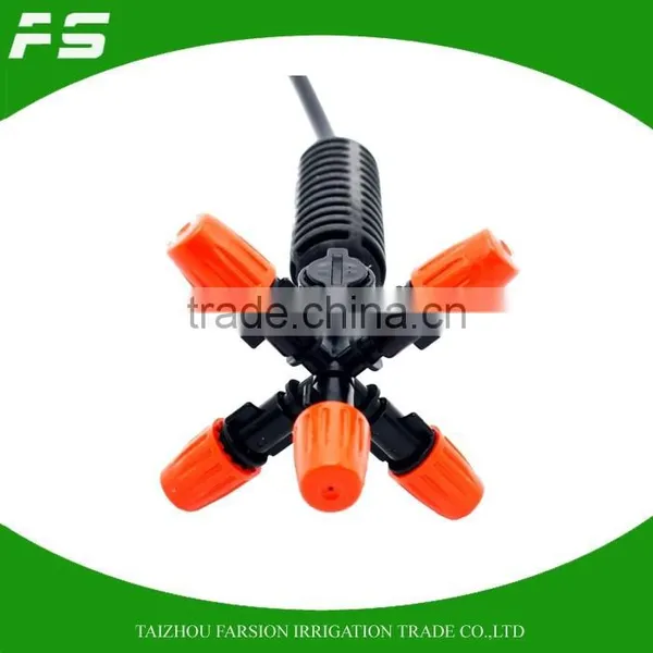 Adjustable 5 Spray Ways Garden Water Mist Sprinkler photo-4
