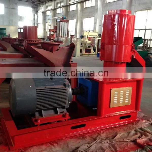 High Output Flat Die Biomass Pellet Mill for Wood Sawdusts photo-2