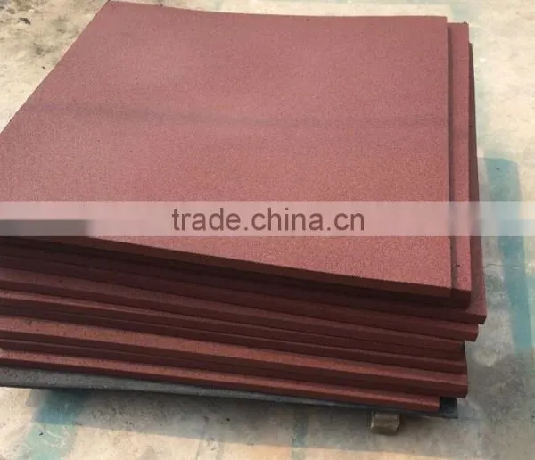 Gym Rubber Flooring Tile, Outdoor Rubber Flooring Tile photo-3
