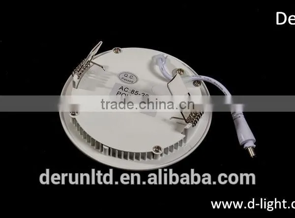 Recessed Mini Round Square Led Panel Light With Radiator 3/4/6/9/12/15/18/24w photo-4