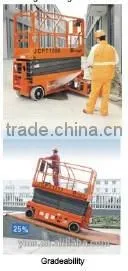 JCPT1412HD/1612HD Self-Propelled Rough-Terrain Scissor Lifts -- HK Mingyang photo-4