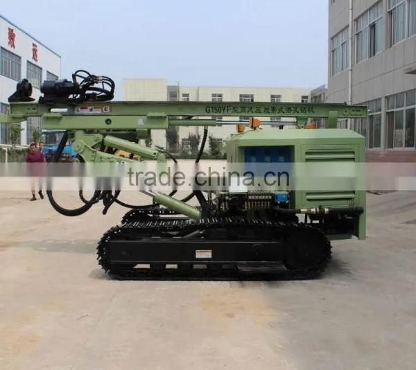 Hydraulic Portable Crawler Blasting Hole Mining Drilling Machine CTQ-G150YF photo-5