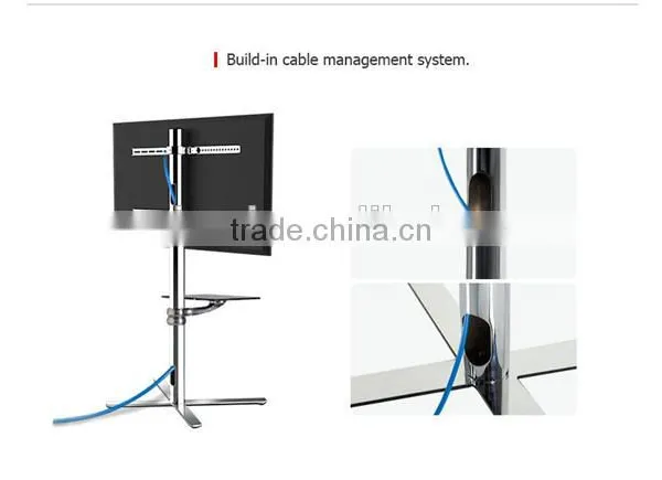 LCD LED TV Stand With Universal Mounting System Stainless Steel TV Stand photo-5