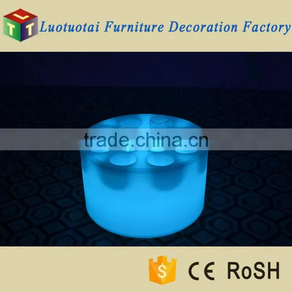 LED Bar Furniture Remote Control RGB Color Changing LED Wine Holder/LED Wine Tray photo-2
