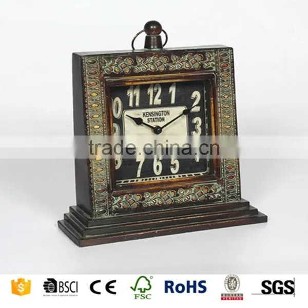 Metal Bird Table Clock photo-3