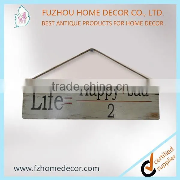 2016 Custom Antique French Metal Hanging Door Signs photo-2