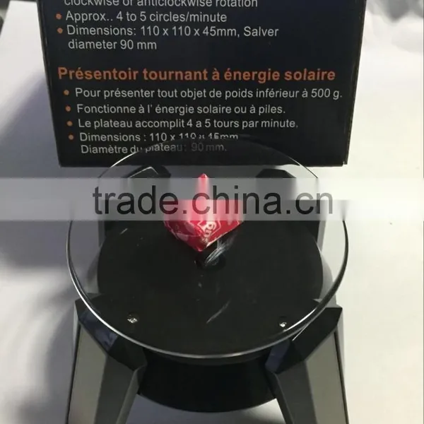 Factory Cheap Price Solar Rotating Display Turntable For Sale photo-6