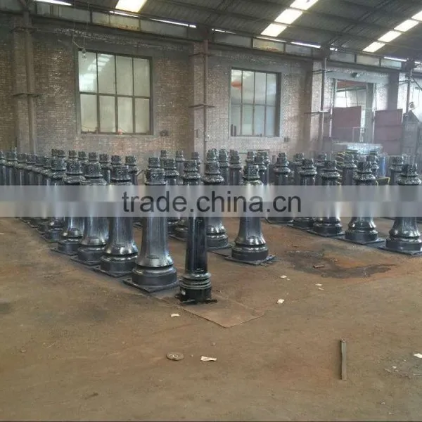 Botou Casting Iron Base Lamp Pole Base Light Column Base photo-2