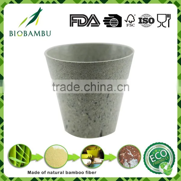 Pro-environment Selling Well Good Quality Bamboo Fiber Flower Pot photo-6