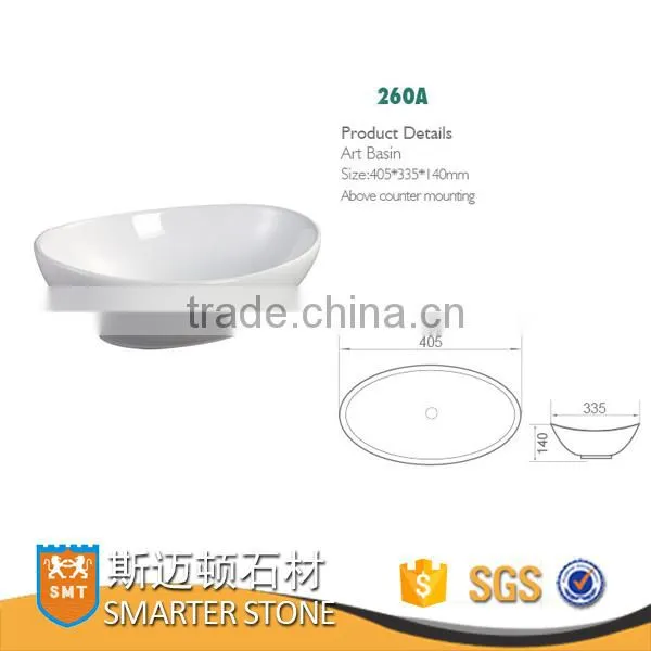 Undermount Ceramic Wash Basin and Bathroom Ceramic Sinks photo-2