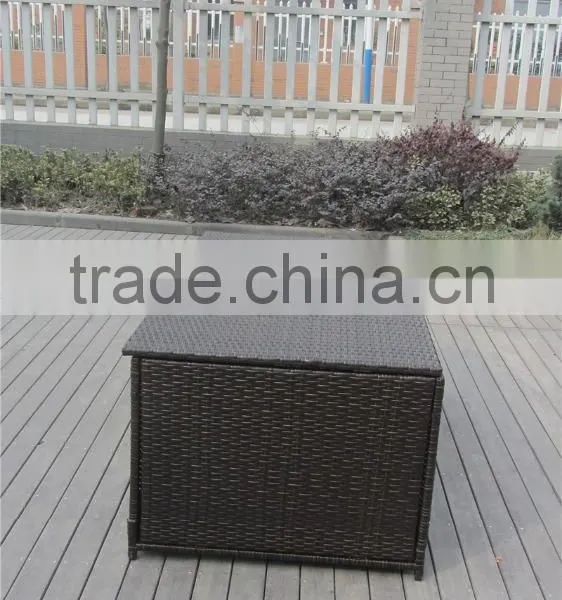 KD Aluminum Outdoor Furniture Rattan Storage Boxs With Air photo-5