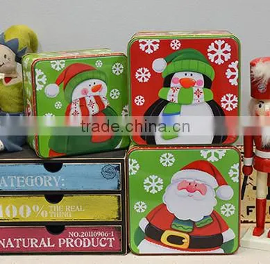 High Quality Popular Square Metal Tea Tin Canisters / Coffee Tin Box photo-3
