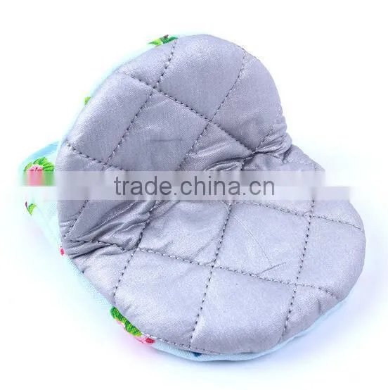 Short Style Heat Resistant Microwave Oven Gloves Cotton Oven Mitt Wholesale photo-4