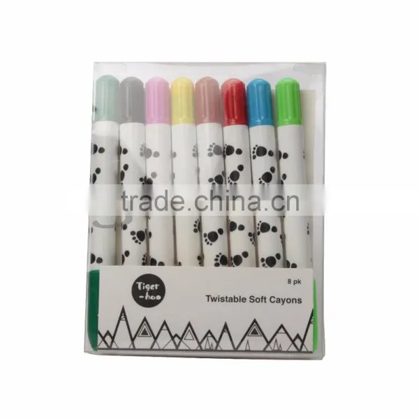Wholesale School Stationery 8 PK Twistable Custom Crayon Colors photo-4