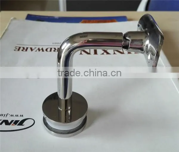 Tube Indoor Mirror Polished Handrail Bracket For Glass Fencing photo-4