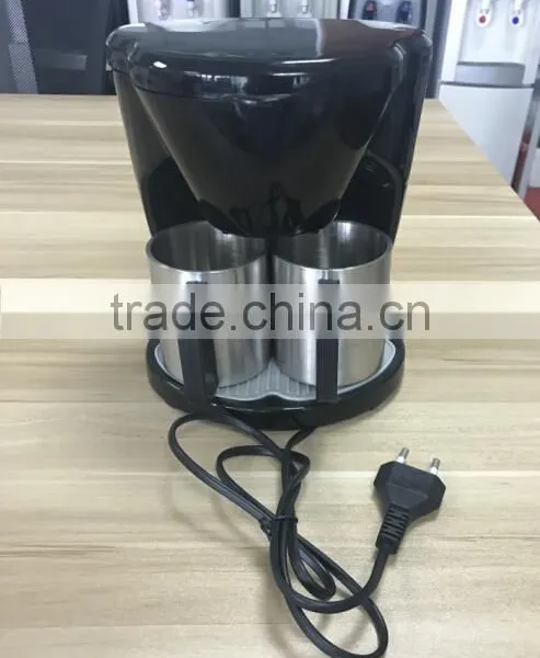 Low Price Drip Coffee Maker Electric Coffee Maker With Two Matching Cups photo-3