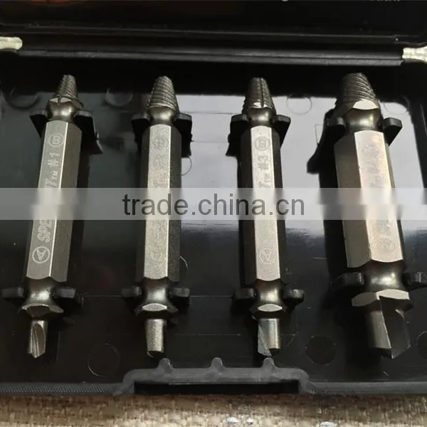 Double Ended Best Broken Screw Extractor Wood Bolts Hard Head Remover Tool photo-6