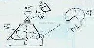 Cemented Carbide Idexable Inserts--Milling inserts-MI13