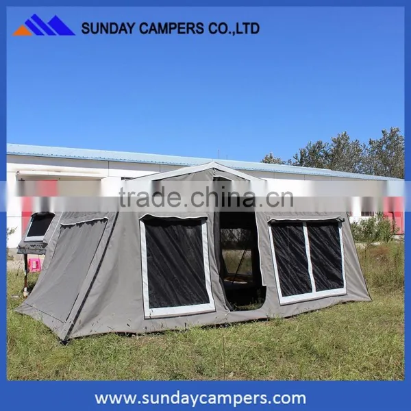 Outdoor 2017 Wholesale New Design Folding Camper Trailer Tent photo-2