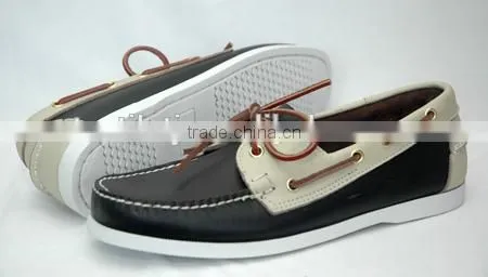 Handsewn Blucher Moccasin Construction Boat Shoes photo-5