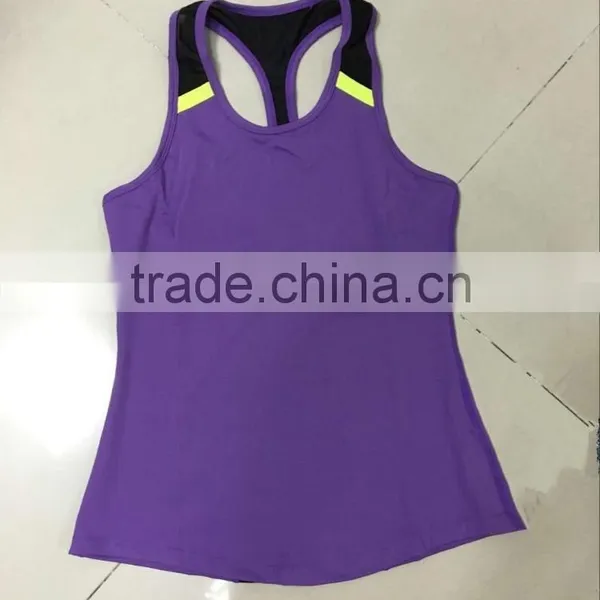 Women Fashion Design Dryfit Gym Fitness Singlet photo-2