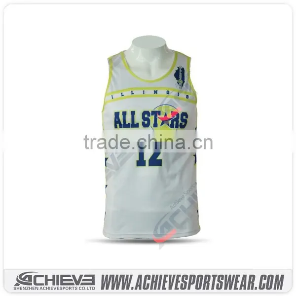 To Sample Specify Fabric Custom Sports Basketball Jersey