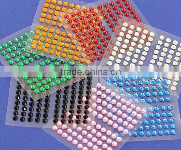 Acrylic Rhinestone Tape Sticker Self-Adhesive DIY Scrapbook Decor photo-6