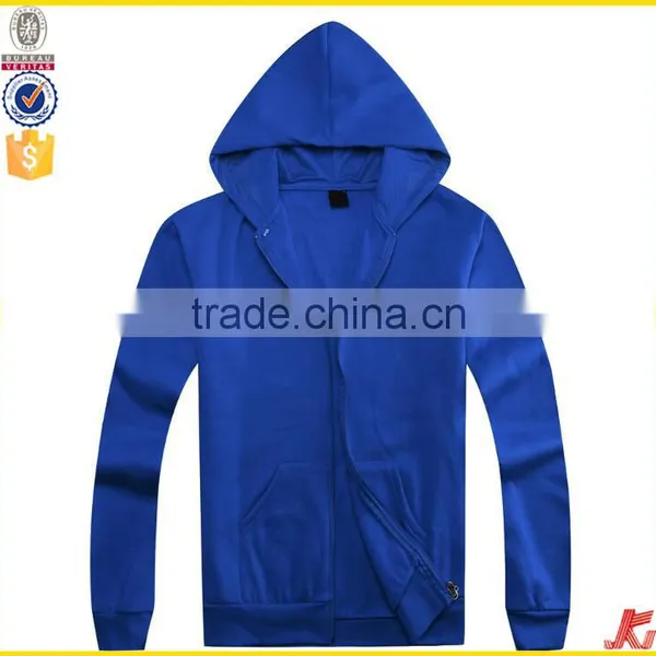 Plain OEM Service Men's Zipper-up Hoodies With Your Own Logo Wholesale KHI-004 photo-5