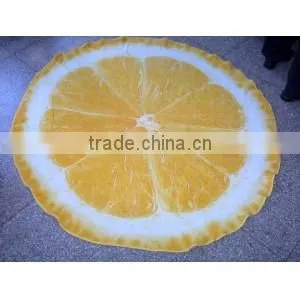 China Supplier100% Cotton Printed Circle Beach Towel With Elastic photo-4