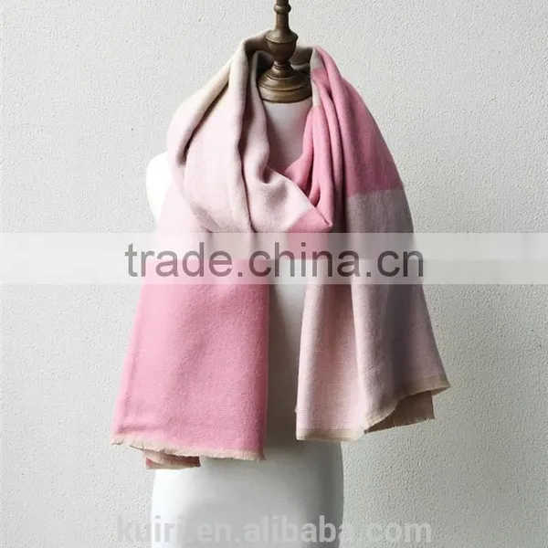 Luxury Brand Fashion Plaid Women Winter Scarf Design Acrylic Cashmere Shawls Big Size Scarves Cape Lady's Poncho photo-3