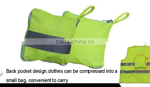 Cheap Good Quanlity Led Potable Reflective Safety Custom hi Vis Vest photo-5