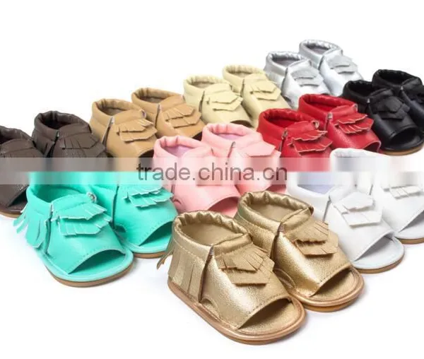 2017 Baby Sandals, Fringed Baby Sandals photo-2