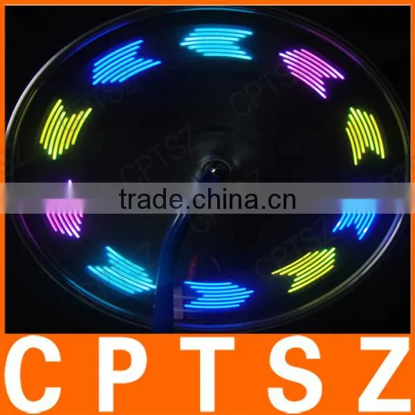 D105 Waterproof 14 Led Programmed Changeable Patterns Bicycle Light Plastic Led Bike Wheel Light photo-5
