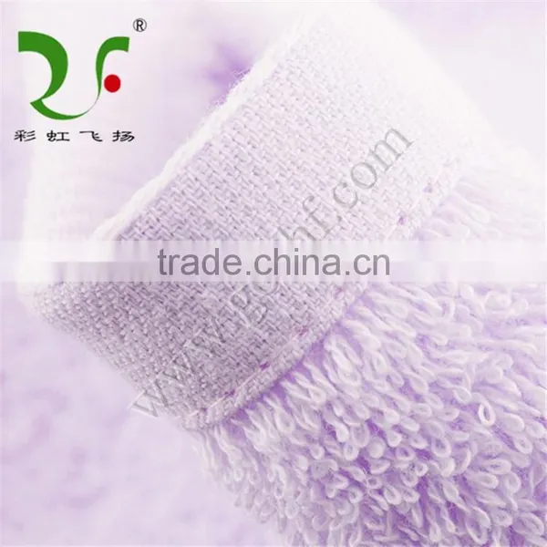 100% Cotton Plush Dobby Border Hand Towel photo-3