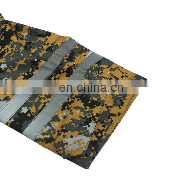 Waterproof Camouflage Military Nylon Reflective Raincoat photo-5
