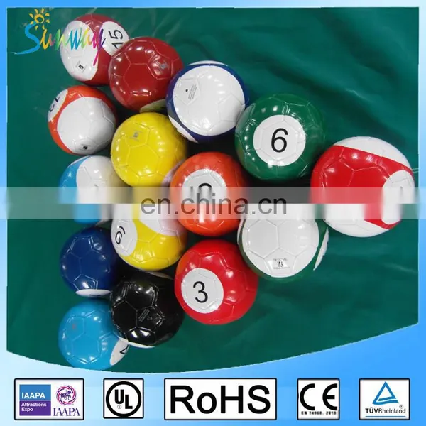 New Billiard Football Inflatable Table Soccer Pool Game Inflatable Snooker Ball Field photo-2