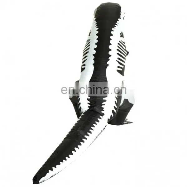 GIANT T-REX SKELETON INFLATABLE COSTUME FANCY DRESS FOR ADULT photo-5
