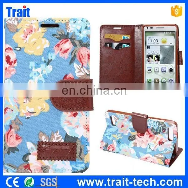 Wallet Style Flip Leather Case for Huawei Ascend G6 With Card Slots photo-3