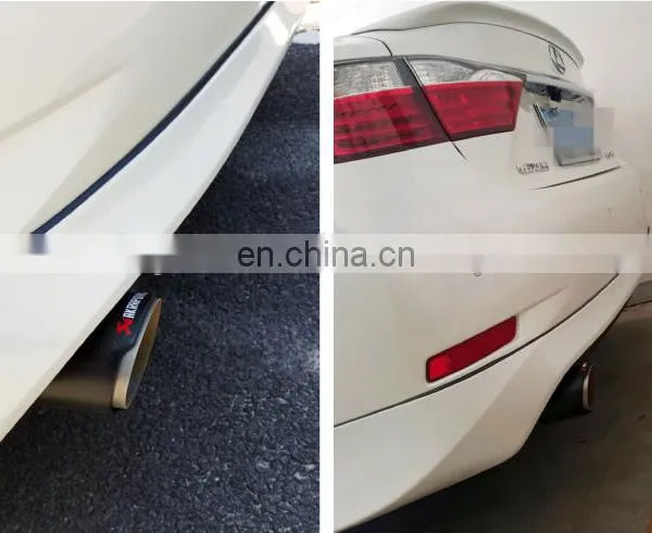 Stainless Steel Brushed Finish Dual Exhaust Tips photo-6