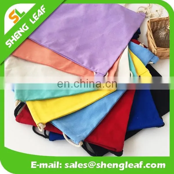 Custom Different Size Cheap Drawstring Canvas Bag photo-5