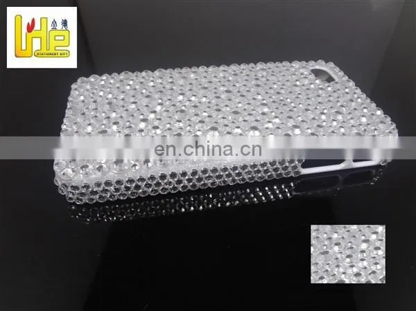 Shining Crystal Iphone 5 Gold Stickers