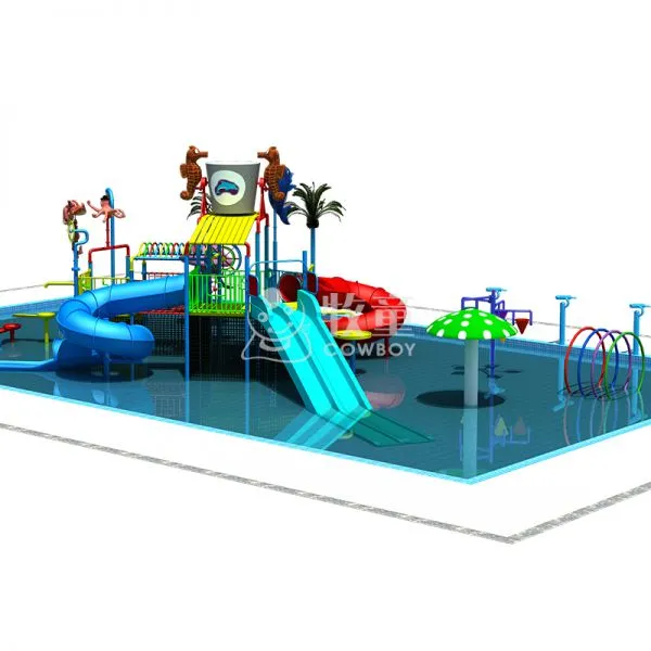 Children's Pool Water Play Equipment for Kids Small Aqua Park Kids Pool Design photo-4