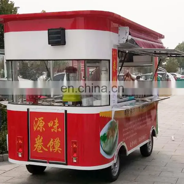 2016 New Customised Design Mobile Fast Food Truck for Sale photo-7