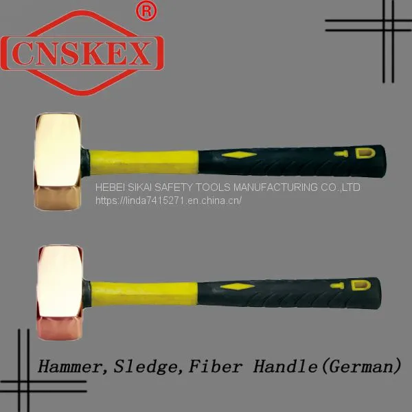 Non Sparking Tools Hammer Sledge Fiber Handle(German) photo-2