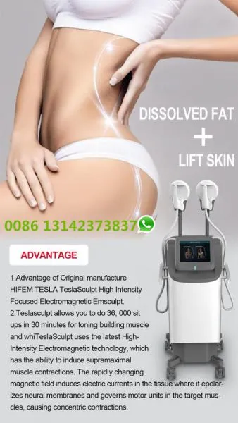 110V 220V Available Teslasculpt Uses the Latest High-intensity Electromagnetic Technology Induce Supramaximal Muscle photo-2