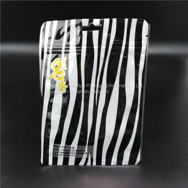 Chinese Manufacturer Produces Zipper Plastic PE Bag for Face Shield Gasket photo-3